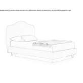 Single fabric bed Nibley