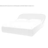 Double bed with upholstered headboard Coteana