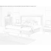 Double bed with integrated lighting Ummern