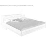 Wooden double bed with headboard for storage Jamapa