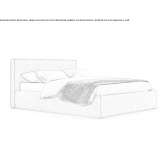 Upholstered double bed Oreoi