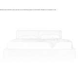 Double bed with upholstered headboard Gijzegem
