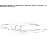 Double leather bed Sutysky