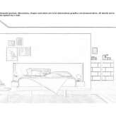 Double bed with integrated bedside tables Albacete