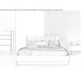 A double bed Cisliano