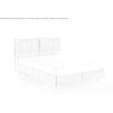 Bed upholstered in leather Rodotopi