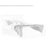 Fabric bed with storage and removable cover Cebazat