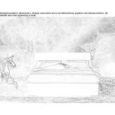 Fabric bed with a removable cover Kanalia