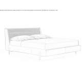 Upholstered double bed Vanatori