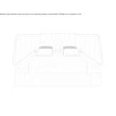 King size Nabuk bed with an upholstered headboard Dunleer