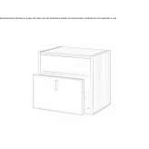Wooden bedside table Requista