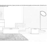 Bedside table with drawers Aups