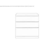 Tanned leather bedside table Ardatov