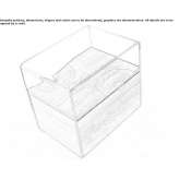 Rectangular bedside table Bagues