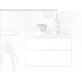 Bedside table with drawers Arranho