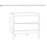 Bedside table Paniza