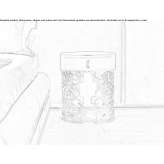 Round bedside table with drawers Heist