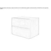 Bedside table with drawers Chilcas