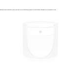 Oval bedside table with drawers Dubienka