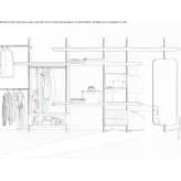 Custom-made sectional wardrobe Marca