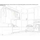 Sectional wardrobe made of metal Purvis