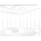 Corner wardrobe with chipboard covered with melamine Cacocum
