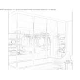 Sectional wardrobe with integrated lighting Blauwput