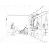 Wooden sectional wardrobe Powidz