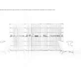 Sectional wardrobe made of wood and glass Klausner