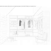 Sectional wardrobe made of metal Hassa