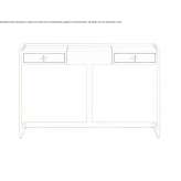 Wooden dressing table in a modern style Kremmen