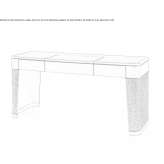 Wooden dressing table Calci