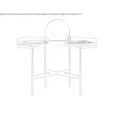 Metal dressing table Albania