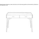Wooden dressing table Guamal