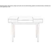 Wooden dressing table Gebiz