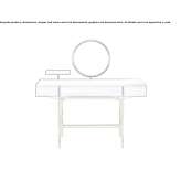 Wooden dressing table Euxton