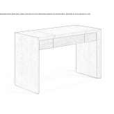Vanity table Gelting