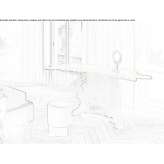 Dressing table made of tempered glass Pastrana