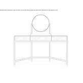 Vanity table Terrades