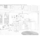 Beds with profiles Kunzak