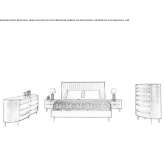 Wooden bedroom set Prichard