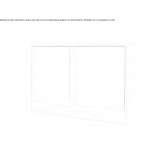 Rectangular mirror with a cabinet Usagre