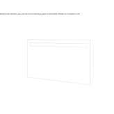 Prostokątne lustro montowane do ściany Corrido