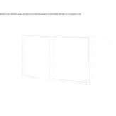 Rectangular mirror with a cabinet Usagre