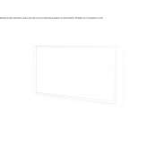 Rectangular mirror mounted to the wall Usagre