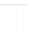 Oval mirror mounted on the wall Mafalda