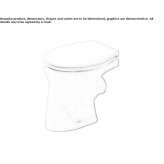Ceramic floor toilet for children Lamovita