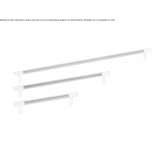 Brass Bridge furniture handle Mordino