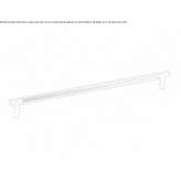 Brass Bridge furniture handle Mordino
