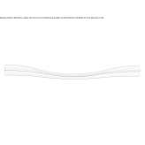 Bridge aluminum furniture handle Carriere